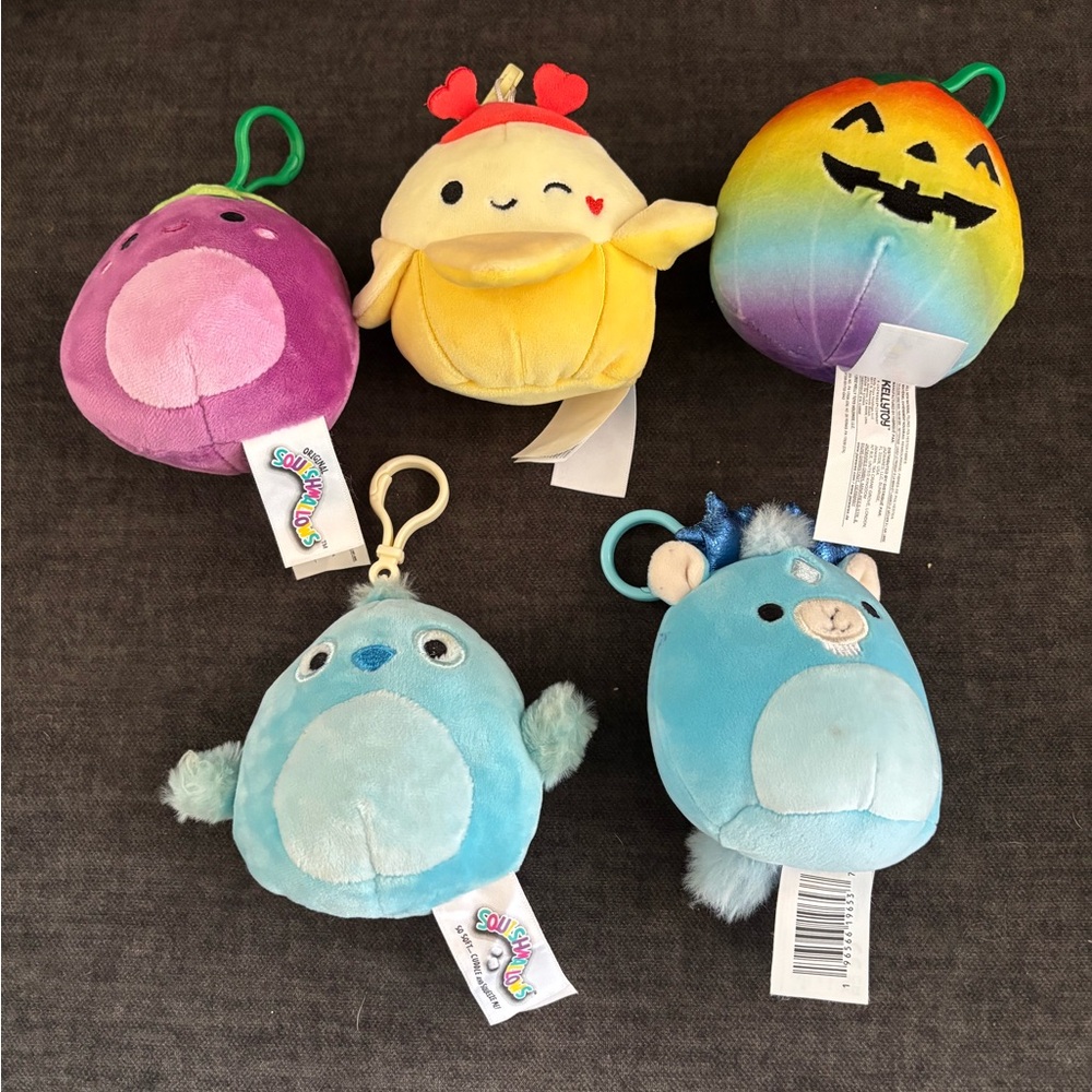 Kellytoy Plush Clip Assortment -